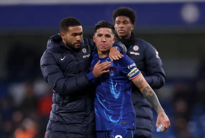 Reece James y Enzo Fernández han dado un paso adelante para ser los líderes del plantel.