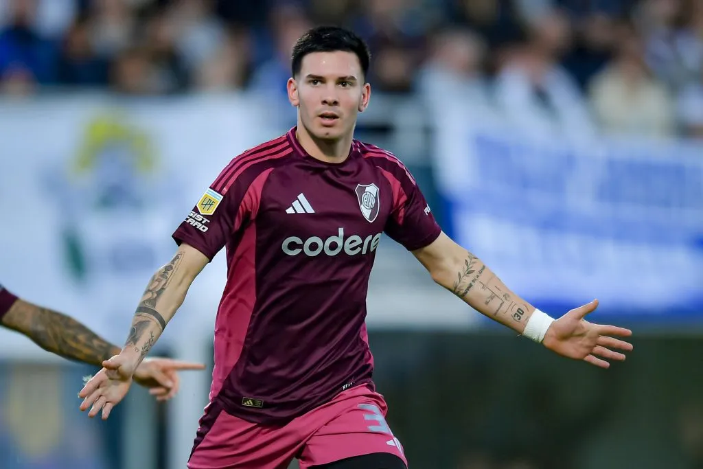 Mastantuono brilló ante Gimnasia.