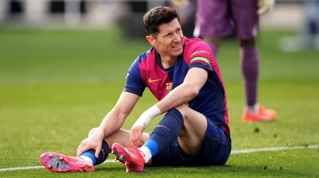 Barcelona sin Lewandowski para la semifinal de la Champions League.