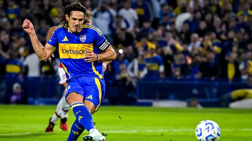 El penal que erró Edinson Cavani en Boca vs. Estudiantes por el Torneo Apertura