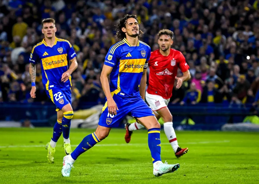 Cavani no jugará el Superclásico. (Marcelo Endelli/Getty Images)