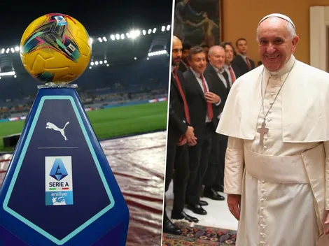 La decisión de la Serie A ante el fallecimiento del Papa Francisco