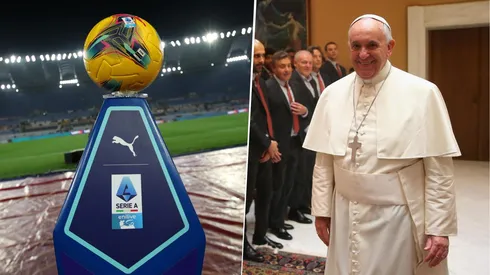 La Serie A suspendió los partidos de la fecha 33 que estaban programados para este lunes por el fallecimiento del Papa Francisco.