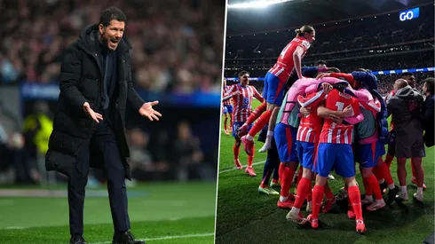 El Atlético de Madrid quedó a un paso de clasificar a la Supercopa de España.