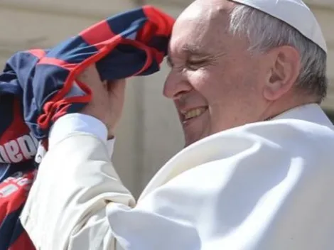 San Lorenzo y una emotiva despedida al Papa Francisco: “Siempre fue uno de los nuestros”