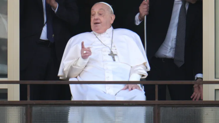 El Papa Francisco en una de sus últimas apariciones públicas