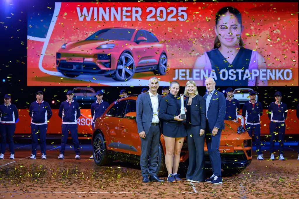 Ostapenko, campeona del WTA 500 de Stuttgart de 2025. (Foto: Getty).