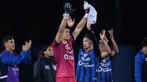 Guido Villar, el arquero de Independiente del Valle