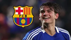 Nico Paz dijo que le gustaría jugar con Lamine Yamal y los hinchas del Barcelona se ilusionaron con verlo en el Blaugrana.