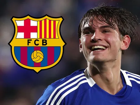 Nico Paz le hizo un guiño al Barcelona en medio del intento del Real Madrid por recuperarlo