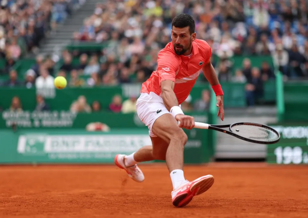 Djokovic en Montecarlo 2025. (Foto: Getty).
