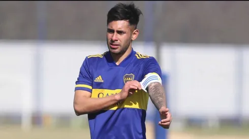 Lisandro Mercuri en su paso por Boca.