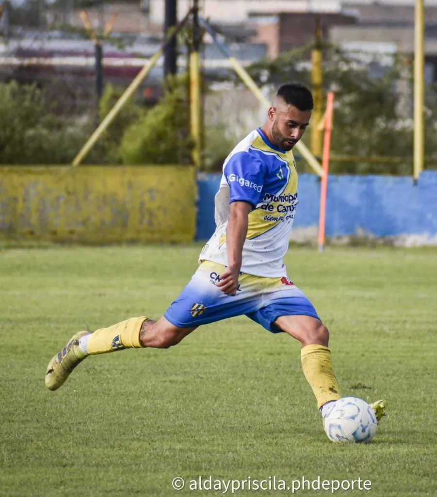 Lisandro Mercuri en Puerto Nuevo.
