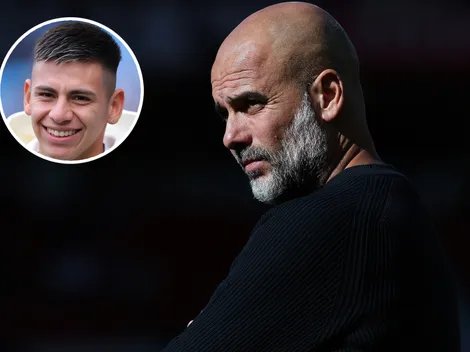 La decisión de Pep Guardiola con el Diablito Echeverri para el partido entre Manchester City y Aston Villa