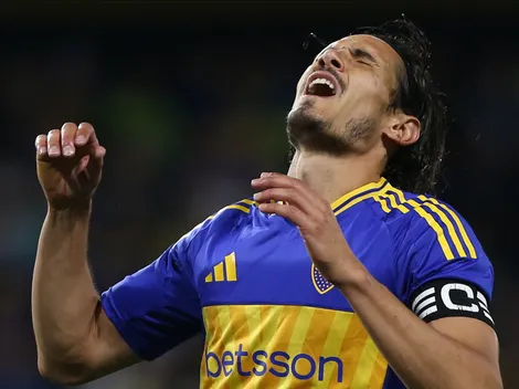 La chicana de un ídolo de River a Edinson Cavani antes del Superclásico contra Boca: "Ojalá que juegue"