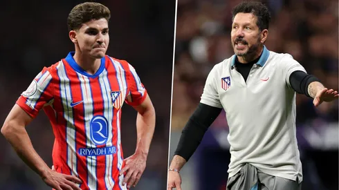 Diego Simeone le cambió el compañero de ataque a Julián Álvarez. Alexander Sorloth empezó a ser titular en lugar de Antoine Griezmann.