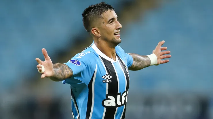 Cristian Olivera anotó dos goles en sus últimas dos titularidades con Grêmio.