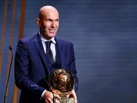 Zinedine Zidane señaló al jugador al que le robaron el Balón de Oro: "Es obvio que lo merecía"
