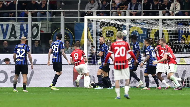 Milan amargó a Lautaro Martínez, le ganó el clásico a Inter y es finalista de la Copa Italia