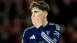 Alejandro Garnacho, delantero de Manchester United.