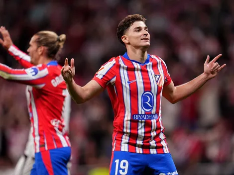 El golazo de Julián Álvarez para sellar la goleada de Atlético de Madrid sobre Rayo Vallecano