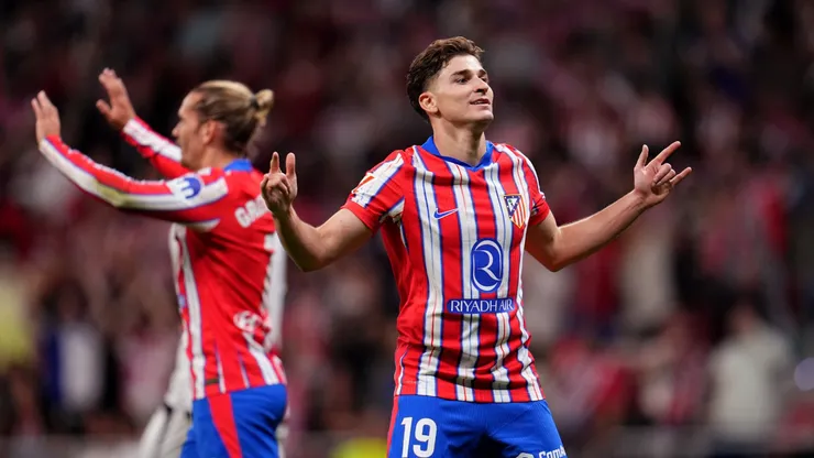 El golazo de Julián Álvarez para sellar la goleada de Atlético de Madrid sobre Rayo Vallecano