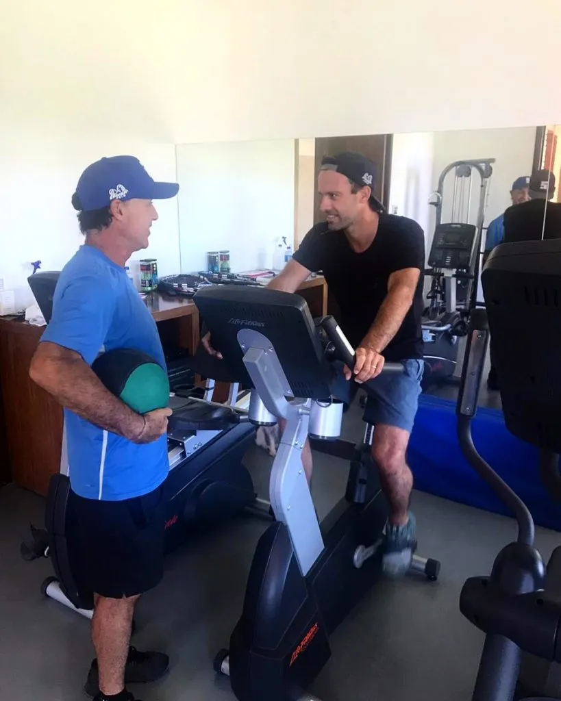 Erbín trabajando con los Pieres. Foto Archivo.