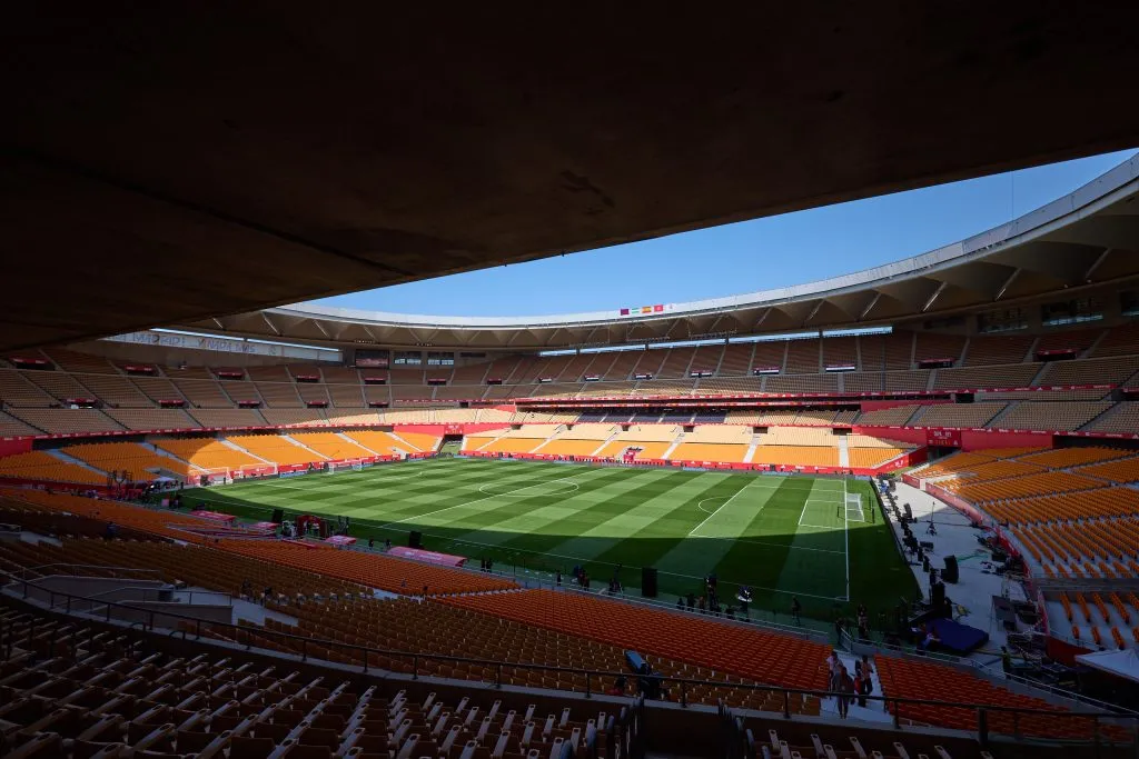 La Cartuja, el estadio donde Barcelona y Real Madrid definen la Copa del Rey. (Fran Santiago/Getty Images)