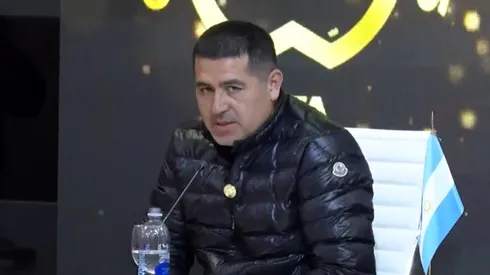 Juan Román Riquelme, presidente de Boca.