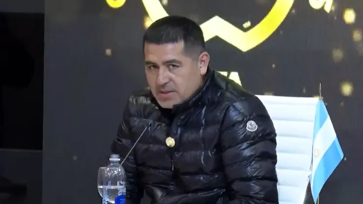 Juan Román Riquelme, presidente de Boca.
