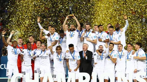 Real Madrid celebrando el título del Mundial de Clubes 2025.