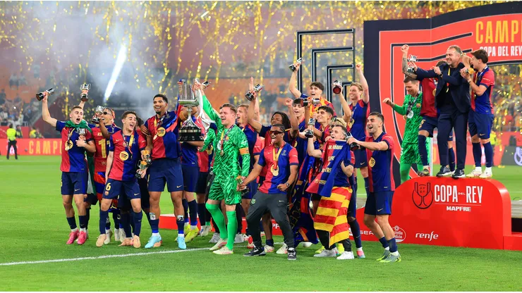Barcelona venció al Real Madrid en un partido para el infarto y se consagró campeón de la Copa del Rey