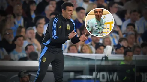 Lionel Scaloni corrió en la Mallorca 312.