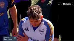 El gesto provocador de Carlos Palacios a la hinchada de River en la previa del Superclásico con Boca