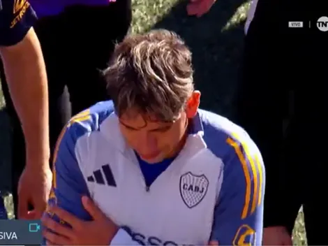 El gesto provocador de Carlos Palacios a la hinchada de River en la previa del Superclásico con Boca