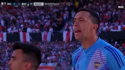 Los gritos de Agustín Marchesín.