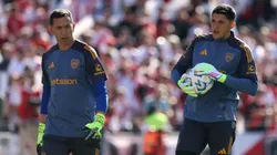 Agustín Marchesín y Leandro Brey.