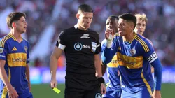 Marcos Rojo apuntó contra el arbitraje del Superclásico y les dejó un mensaje a los hinchas de Boca: "No estamos en deuda"