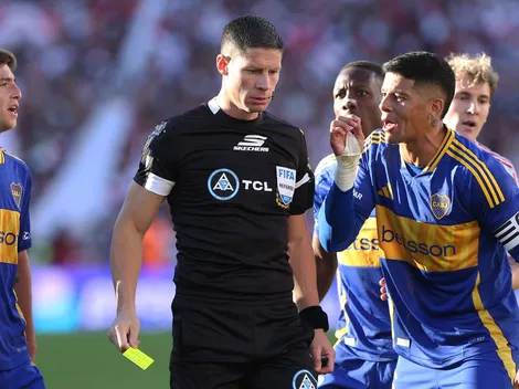 Marcos Rojo apuntó contra el arbitraje del Superclásico y les dejó un mensaje a los hinchas de Boca: "No estamos en deuda"