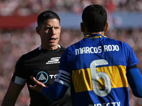 El gesto de Marcos Rojo a los hinchas de River tras la derrota en el Superclásico