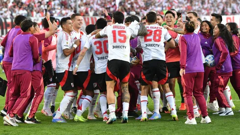 Así celebró River la victoria ante Boca