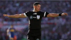 Nicolás Ramírez, el árbitro del Superclásico.