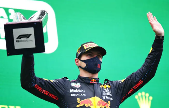 La primera victoria de Verstappen en Spa fue en 2021. Luego ganó dos veces más de forma consecutiva.