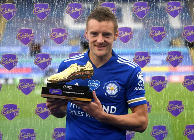 Jamie Vardy, campeón y Bota de Oro de la Premier League.