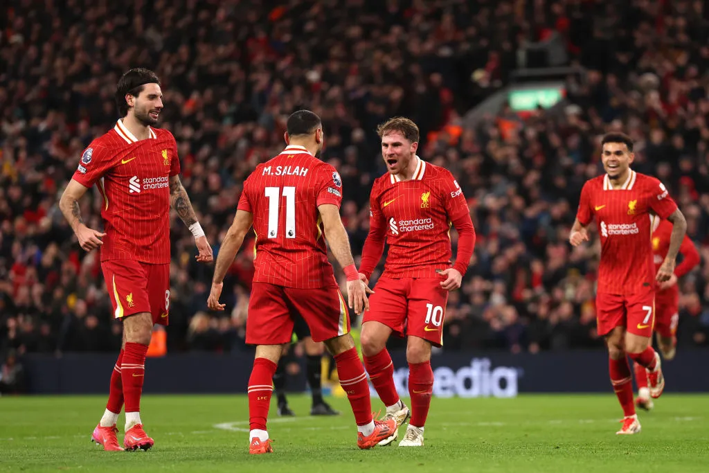 Liverpool, el equipo más regular y más goleador de la temporada.