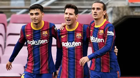 Messi en su etapa en Barcelona.