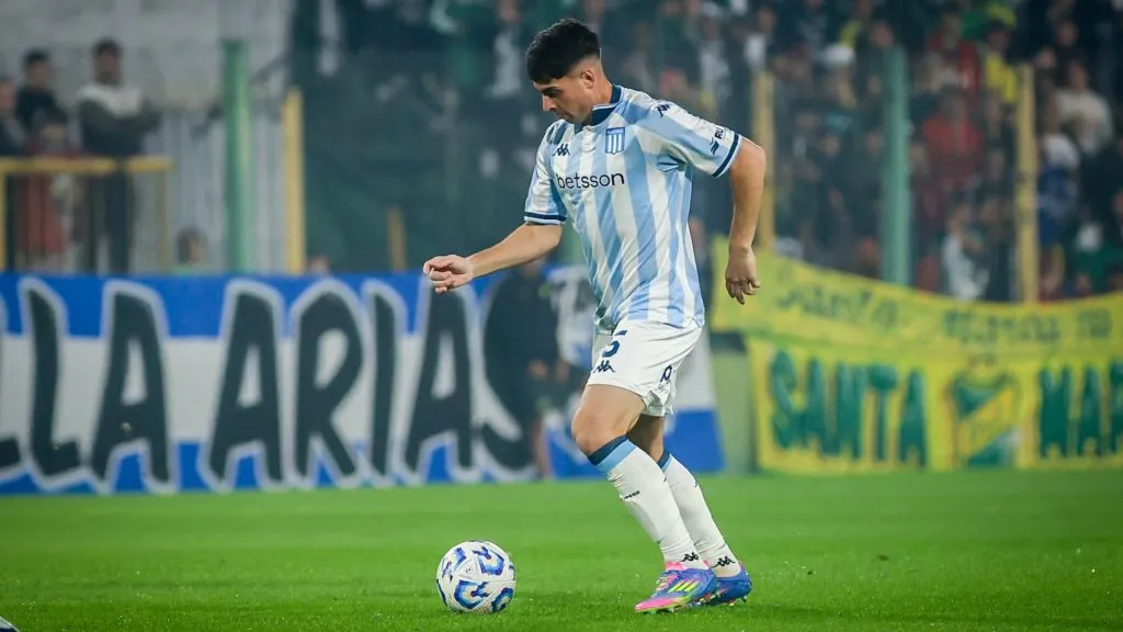 Juan Nardoni, mediocampista de Racing.