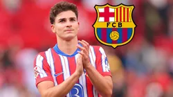 Julián Álvarez, aunque fue vinculado con el Barcelona, tiene la mente puesta en el Atlético de Madrid.