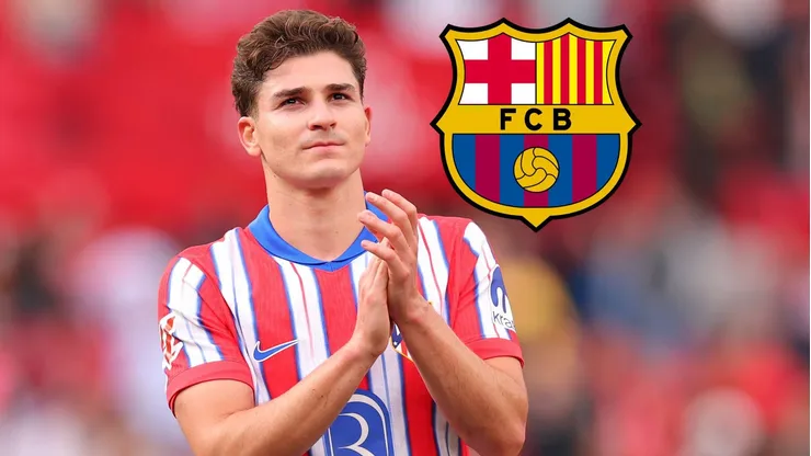 Julián Álvarez, aunque fue vinculado con el Barcelona, tiene la mente puesta en el Atlético de Madrid.