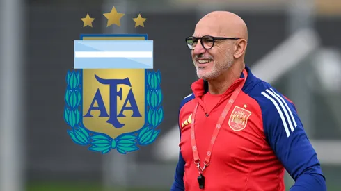 Luis de La Fuente, cuando le consultaron a qué jugador le gustaría nacionalizar, respondió 'Julián Álvarez'.